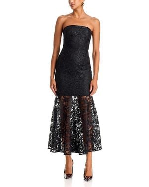 Generation Love Tia Strapless Lace Dress - Black