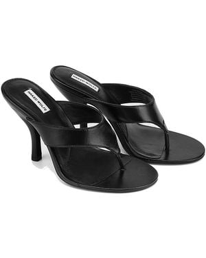 Naked Wolfe Martine Heels - Black