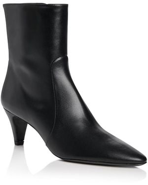 Stuart Weitzman Lennon Ankle Boots - Black