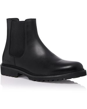 Common Projects Leather Chelsea Boots - Black