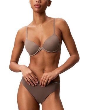 Calvin Klein Invisibles Thong - Black