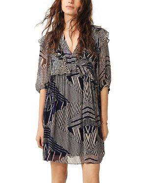 Ba&sh Acacia Ruffled Dress - Black