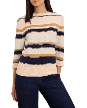 NIC+ZOE Mixed Stripe Sweater - Blue