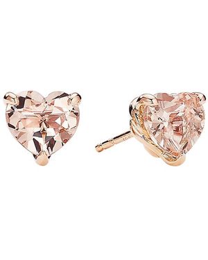David Yurman Chatelaine Heart Stud Earrings - Pink