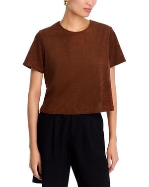 Steve Madden Ezra Crewneck Top - Black