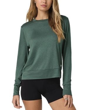 Vuori Daydream Crewneck Top - Green