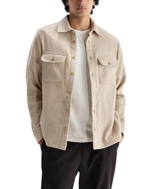 Wax London Lomond Overshirt - Natural