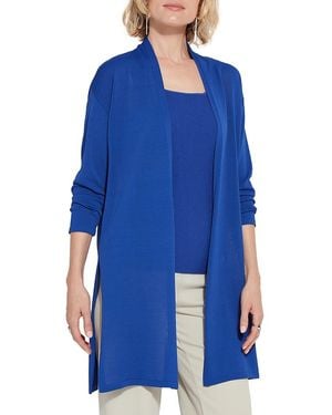Lyssé Avril Jersey Knit Duster - Blue
