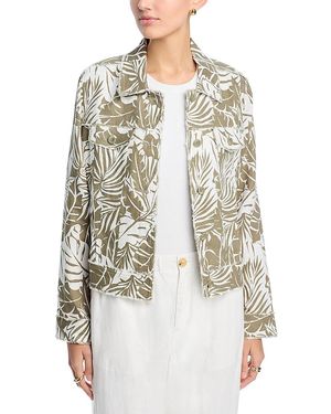 Tommy Bahama Palmae Beach Two Palms Linen Jacket - White