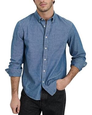 Alex Mill Japanese Chambray Shirt - Blue