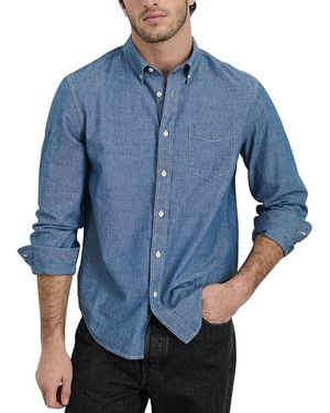 Alex Mill Japanese Chambray Shirt - Blue