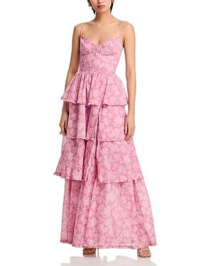 V. Chapman Caterina Tiered Dress - Pink