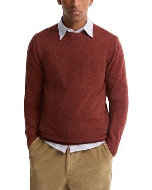 Barbour Essential Patch Wool Crewneck Sweater - Red