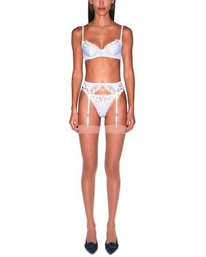 Fleur du Mal East Hampton Poplin V String - Red