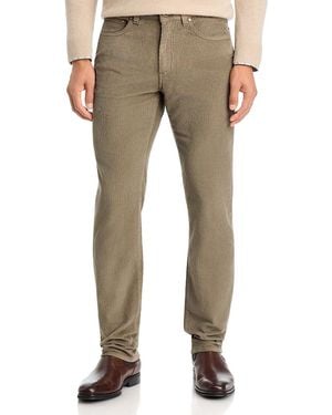 Boglioli Finewale Stretch Corduroy Five Pocket Pants - Natural