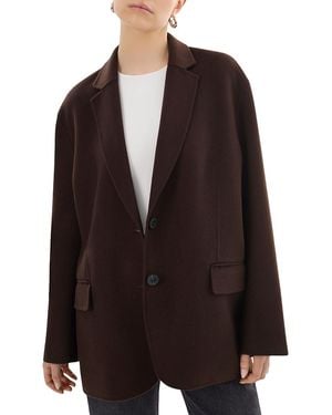 Lamarque Ennis Oversized Blazer - Black