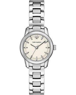 Tory Burch Small Miller Watch, 28Mm - White