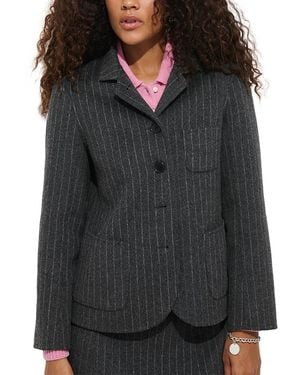 Alex Mill Lafayette Wool Blend Jacket - Black