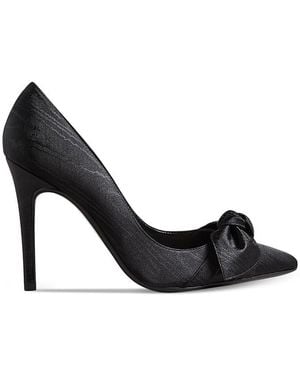 Ted Baker Hyana-Moire Satin Bow 100Mm Court Pumps - Black