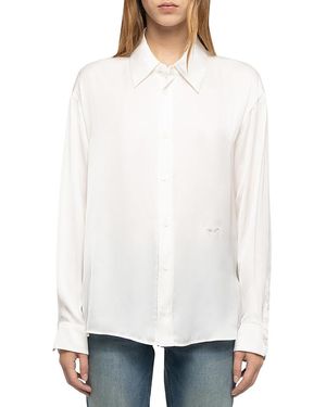 Zadig & Voltaire Tyrica Satin Shirt - White