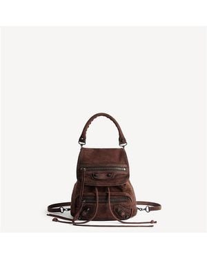 Balenciaga Le City Mini Backpack - Brown