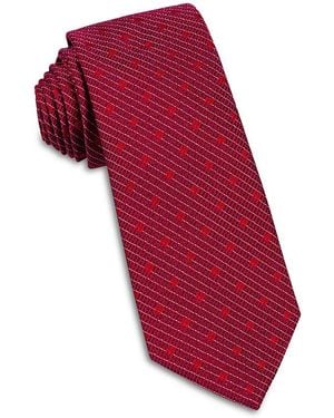 W.r.k. Dot Silk Tie - Red