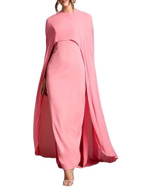 Coast Cape Sleeve Maxi Dress - Pink