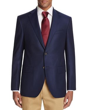Jack Victor Basic Regular Fit Sport Coat - Blue