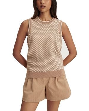 Varley Jenson Sleeveless Sweater - Brown