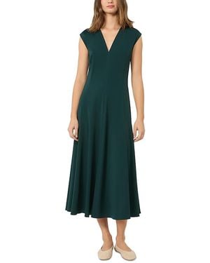 Weekend by Maxmara Wkdmaster V Neck Midi Dress - Green