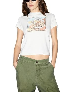 RE/DONE Cut From The Same Cloth Classic Tee - Green