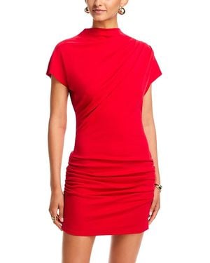 Line & Dot Archer Mini Dress - Red