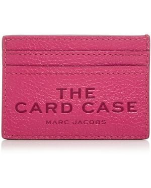 Marc Jacobs The Leather Card Case - Pink