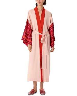 KUTNIA Flared Sleeve Kimono Robe
