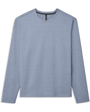 Ten Thousand Interval Long Sleeve Tee - Blue