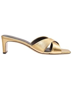 Margaux The Selene 50 Sandals - Metallic