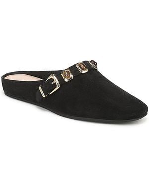Veronica Beard Narcisa Embellished Mules - Black