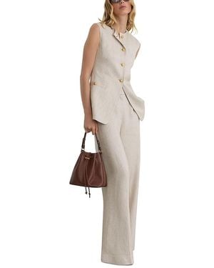 Reiss Nolah Waistcoat - White