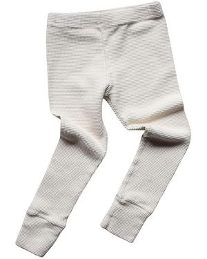 The Simple Folk Waffle Legging - White