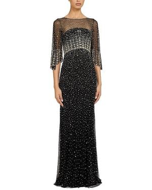 Jenny Packham Kiya Maxi Dress - Black