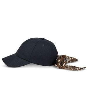 Sandro Scarf Tie Cap - Blue