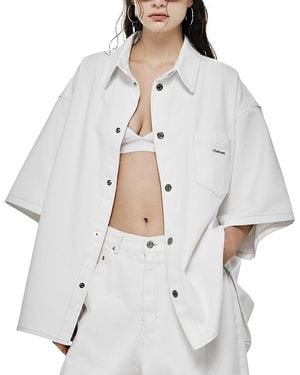 L'EMIUNE Lemiune Denim Shirt - Gray