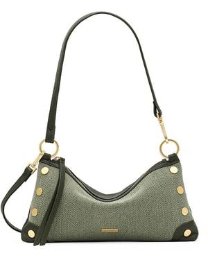 Hammitt Kyle Riveted Suede Convertible Crossbody - Green