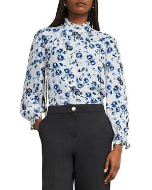 Hobbs Elspeth Blouse - Blue
