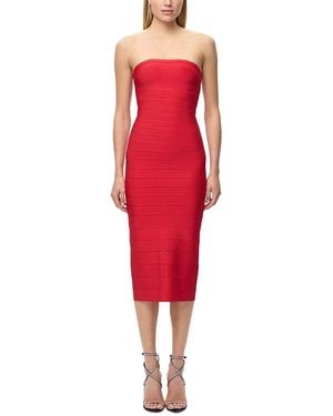 Hervé Léger The Cassidy Dress - Red