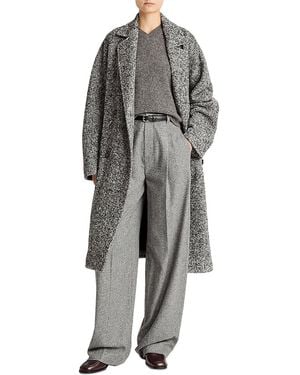 Vince Marled Overcoat - Gray
