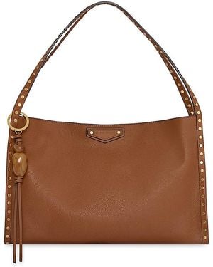 Rebecca Minkoff Dylan Medium Leather Shoulder Bag - Brown