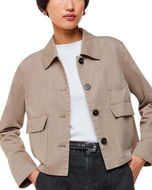 Whistles Marie Casual Jacket - Natural