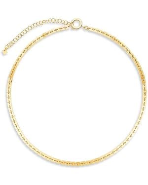 CADAR Cardar 18K Foundation Chain Link Necklace, 15-18 - Metallic