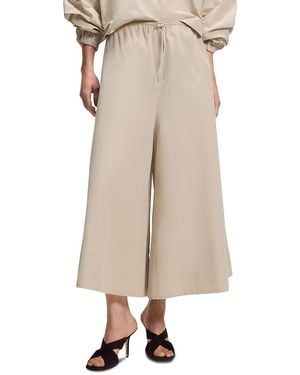 BOSS Tatefa Cropped Pants - Natural